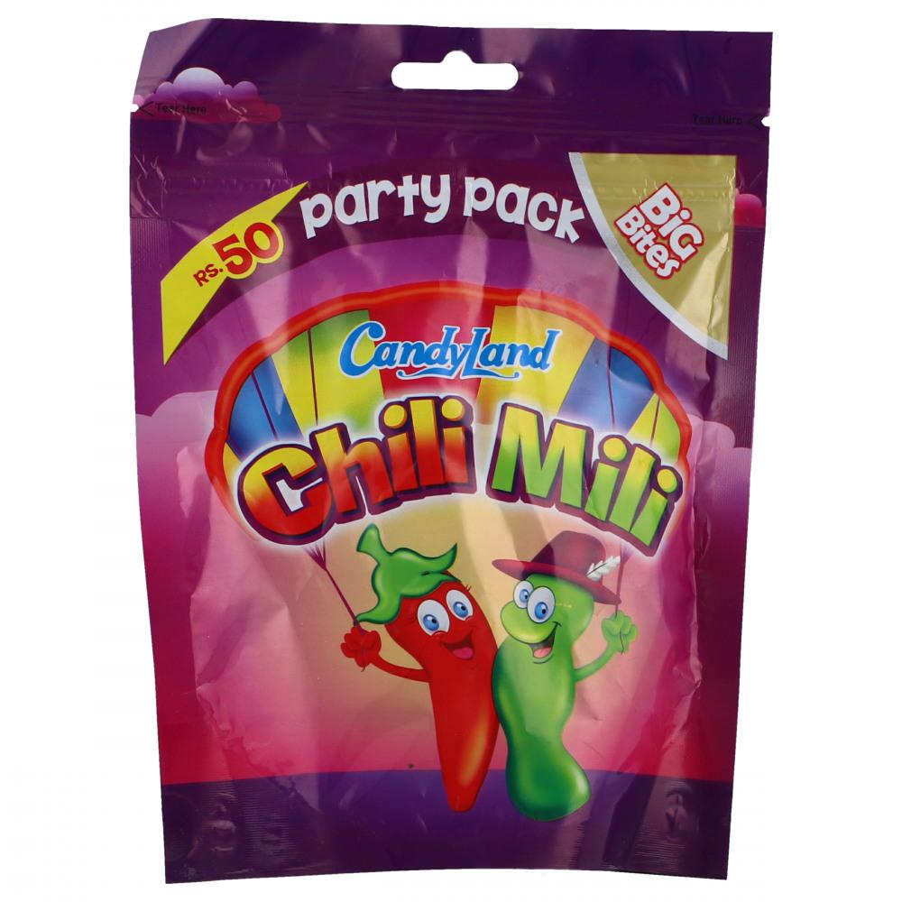 CANDYLAND CHILI MILI PARTY PACK 90 GM