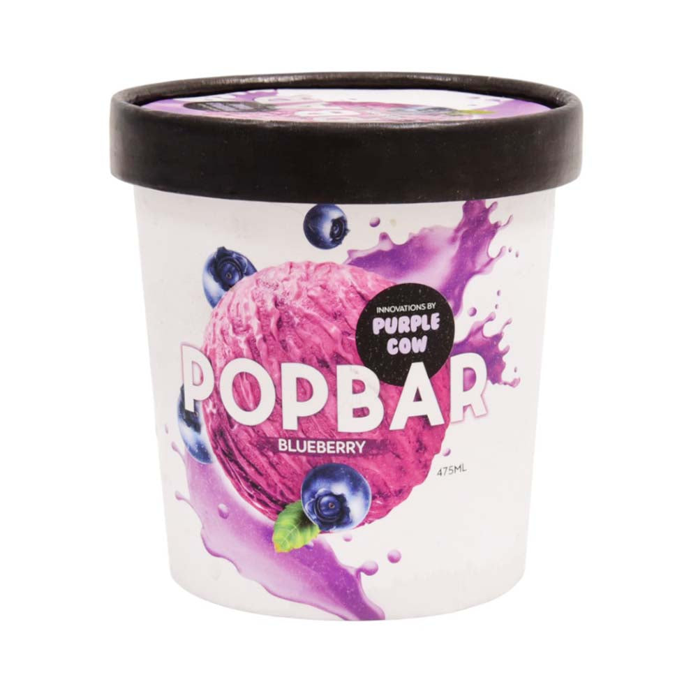 BLUBERRY ICE CREAM CUPS  475 ML