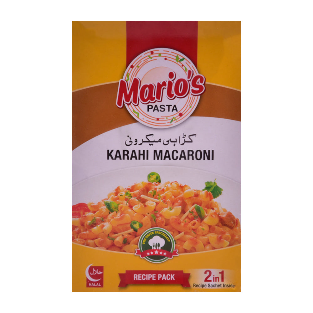 MARIOS KARAHI MACARONI 225 GM