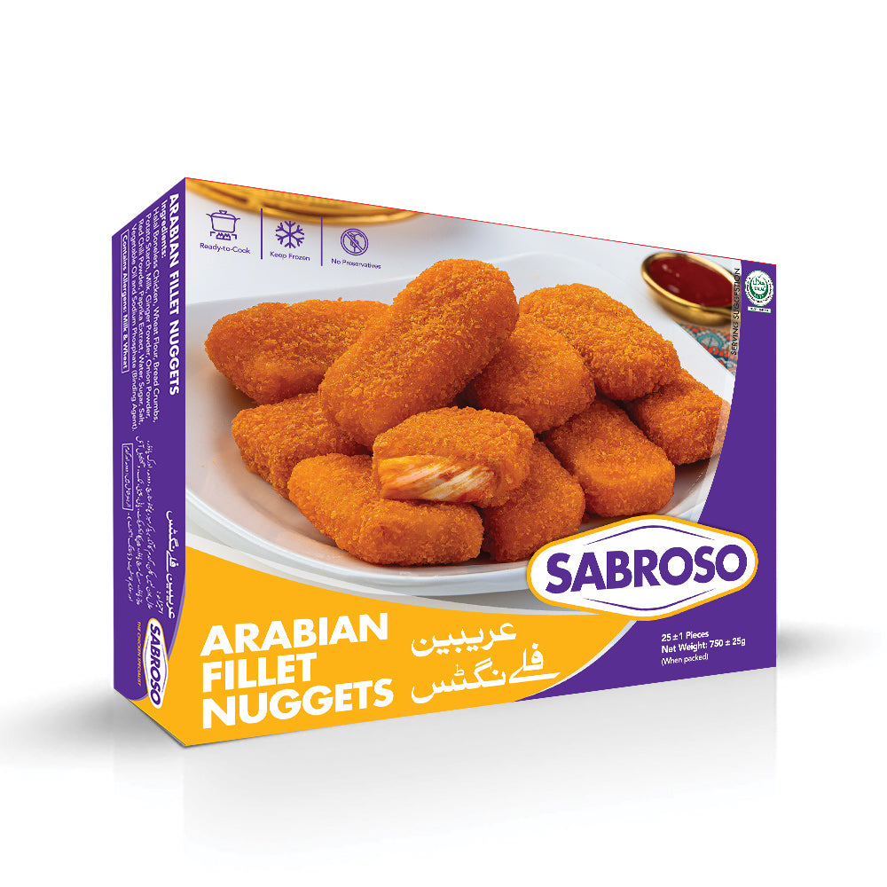SABROSO ARABIA FILLET NUGGETS 750GM