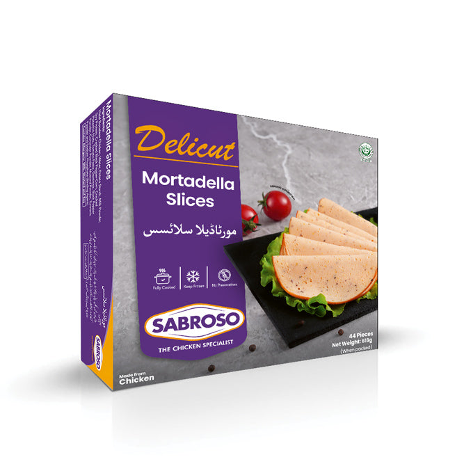 SABROSO MORTADELLA SLICES 616 GM