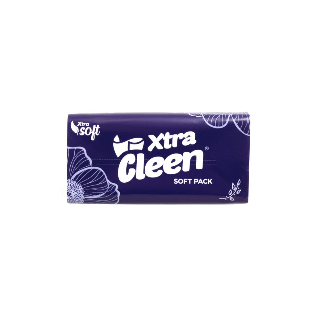 XTRA CLEEN SOFT PACK TISSUES 550 SHEETS