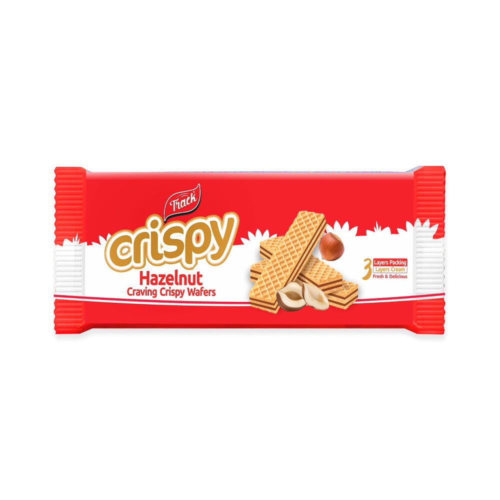 TRACK CRISPY WAFERS HAZELNUT 75GM