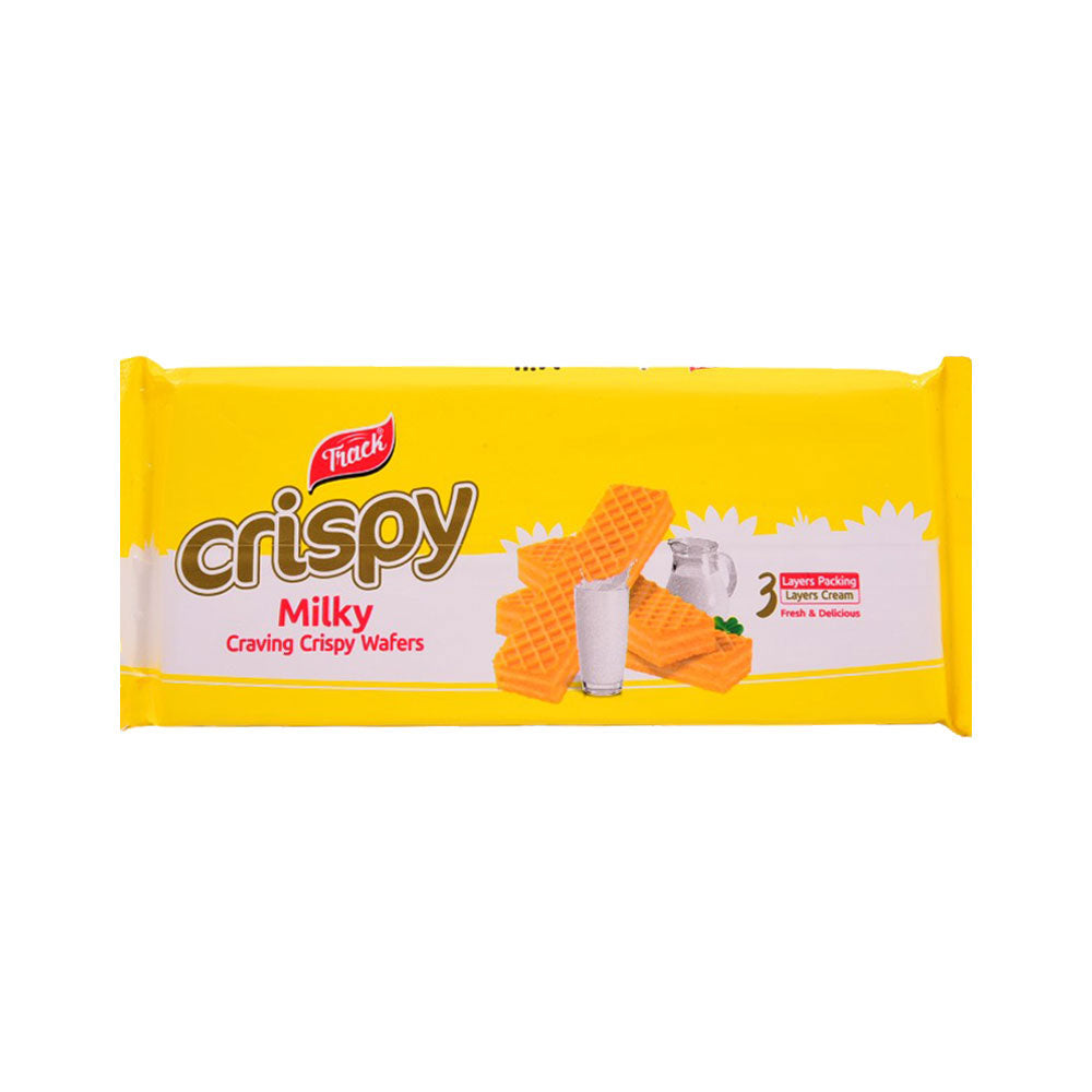 TRACK CRISPY WAFERS MILKY 150GM