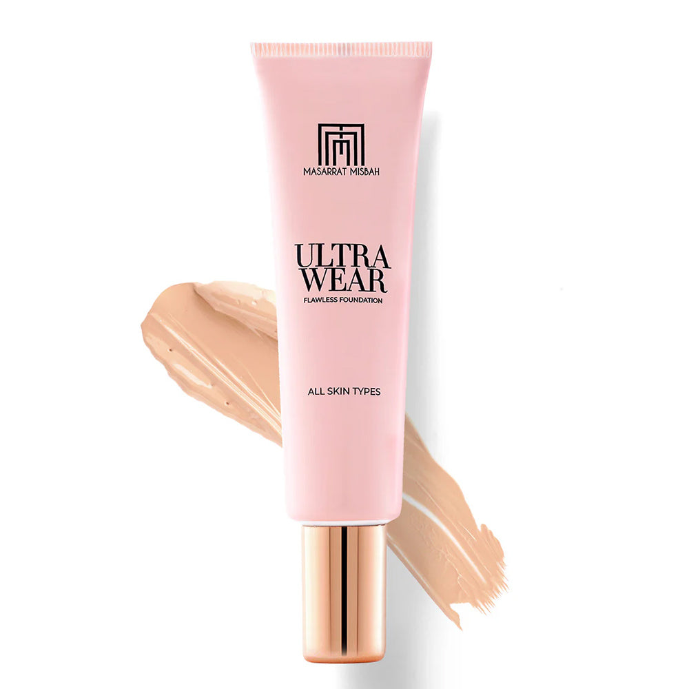 MUSARRAT MISBAH ULTRAWEAR FLAWLESS LIGHT CREME FOUNDATION 30