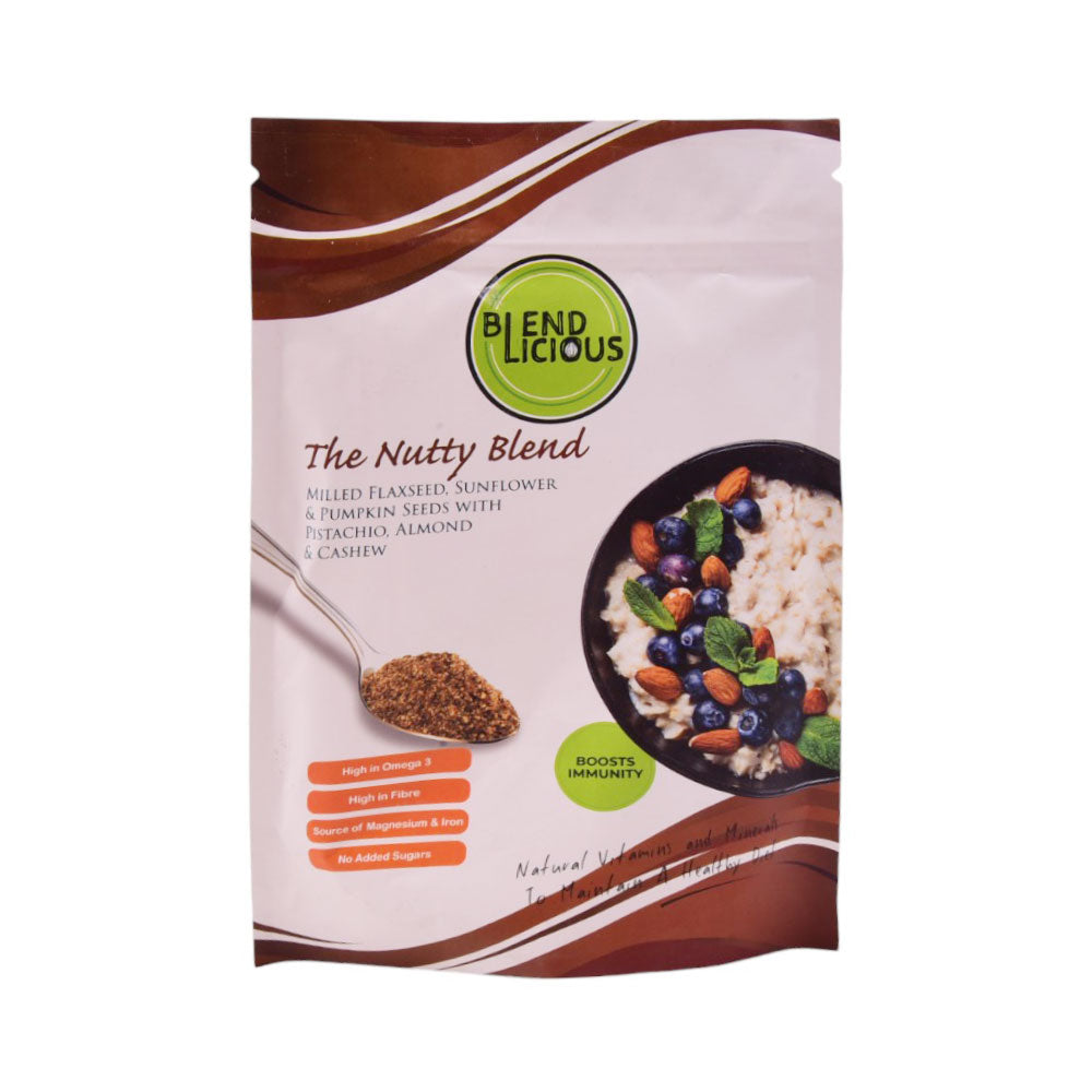 BLENDLICIOUS MILLED FLAXSEED PISTACHIO ALMOND & CASHEW 250 G