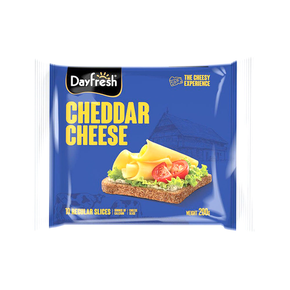 DAYFRESH CHADDAR CHEESE SLICE 200 GM
