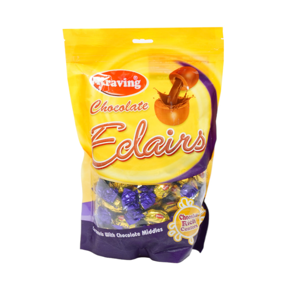 KRAVING CHOCOLATE ECLAIR POUCH 350GM