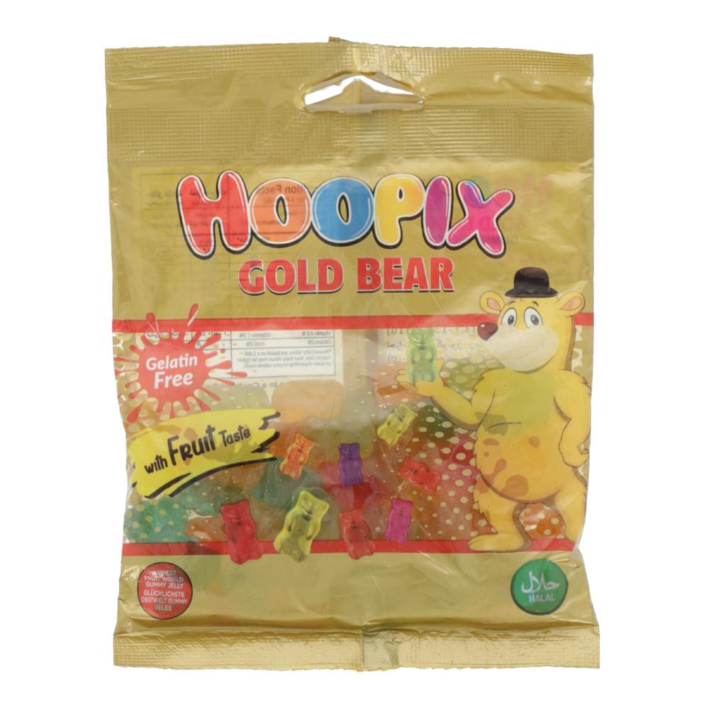 HOOPIX JELLY GOLD BEAR 90GM