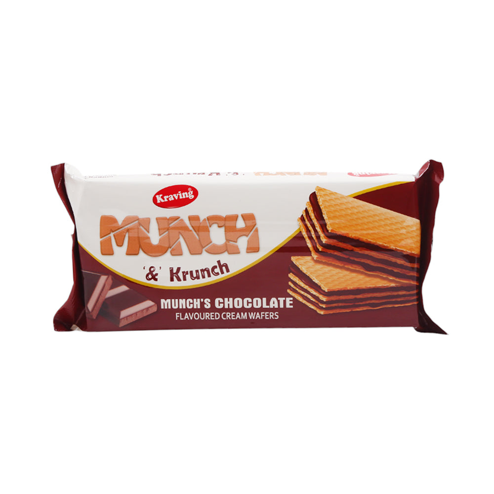 KRAVING MUNCH WAFER CHOCOLATE 150GM
