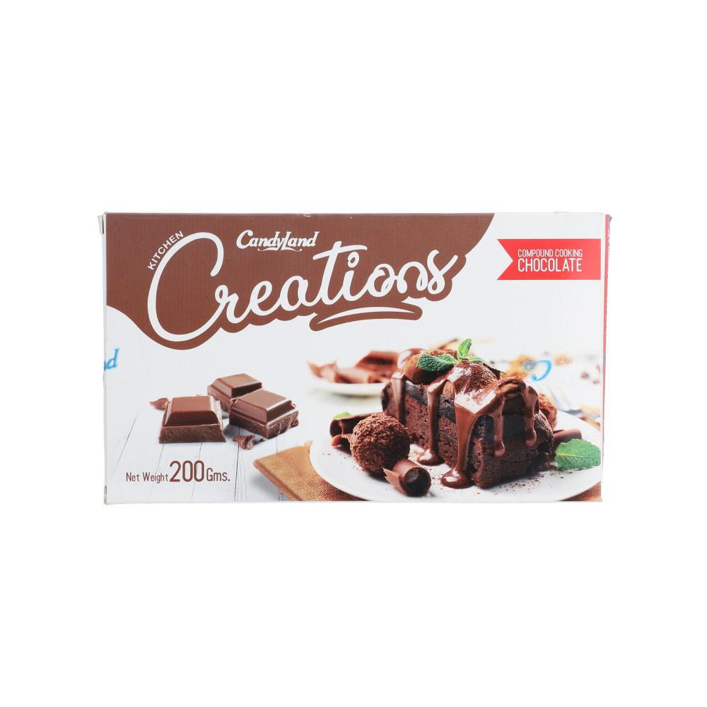CANDYLAND CREATIONS COMPOUND COOKING CHOCOLATE 200G