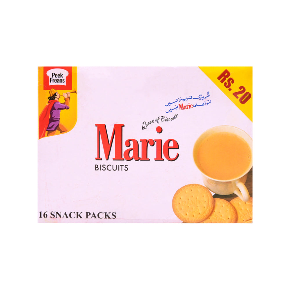 PEEK FREANS MARIE SNACK PACK 32.6 GM BOX 16PC