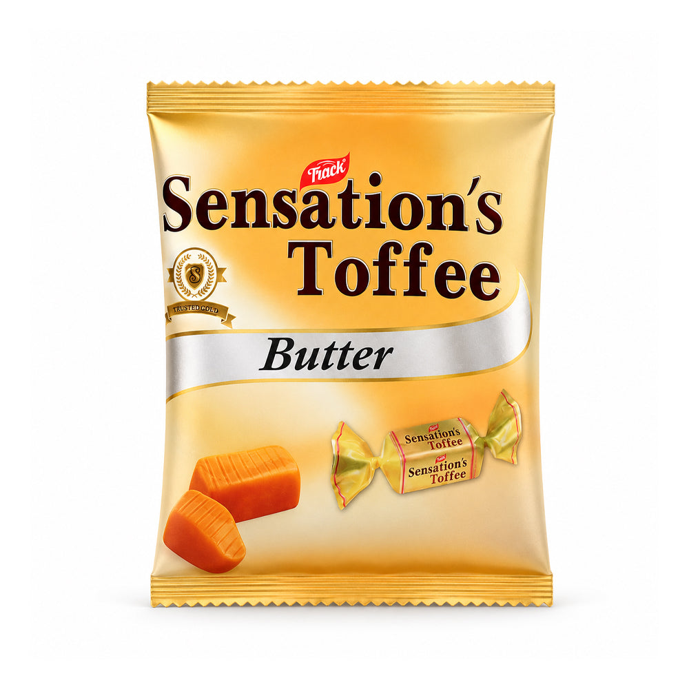 TRACK SENSATION TOFFEE BUTTER POUCH 125GM
