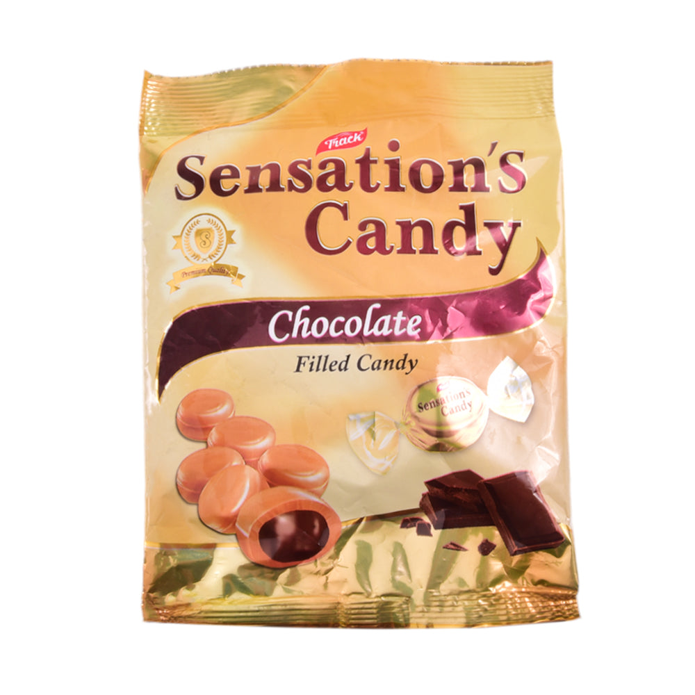 TRACK SENSATION CANDY CHOCOLATE POUCH 125GM