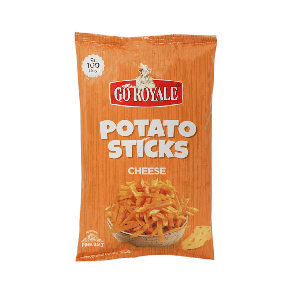 GO ROYALE POTATO STICKS CHEESE 58 GM