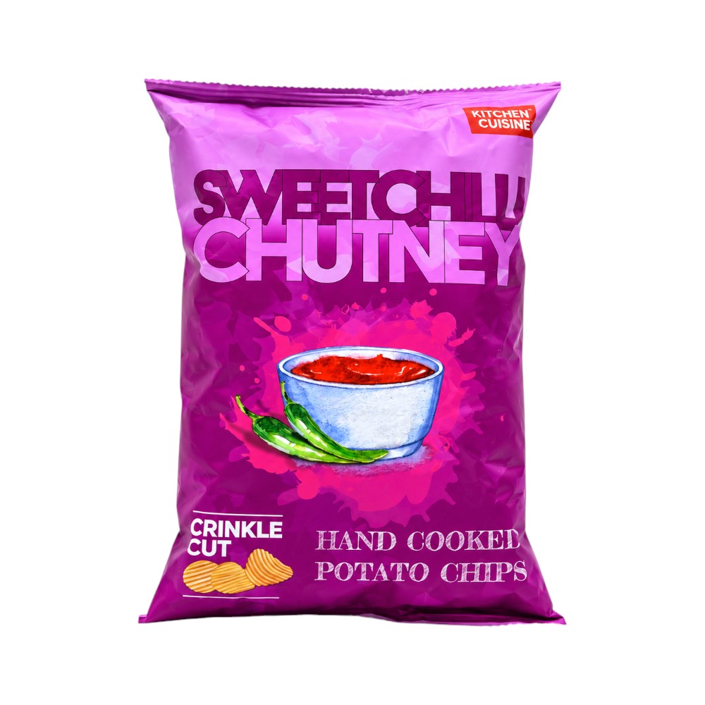 KITCHEN CUISINE CHIPS SWEET CHILLI CHUTNEY 100 GM