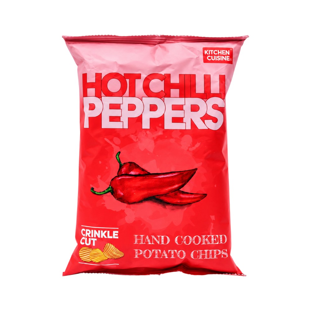 KITCHEN CUISINE CHIPS HOT CHILLI PEPPERS 100 GM