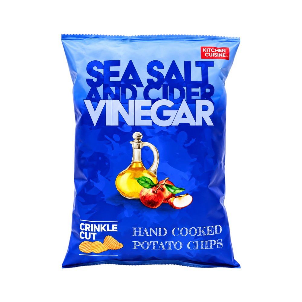 KITCHEN CUISINE CHIPS SEA SALT & CIDER VINEGAR 100 GM