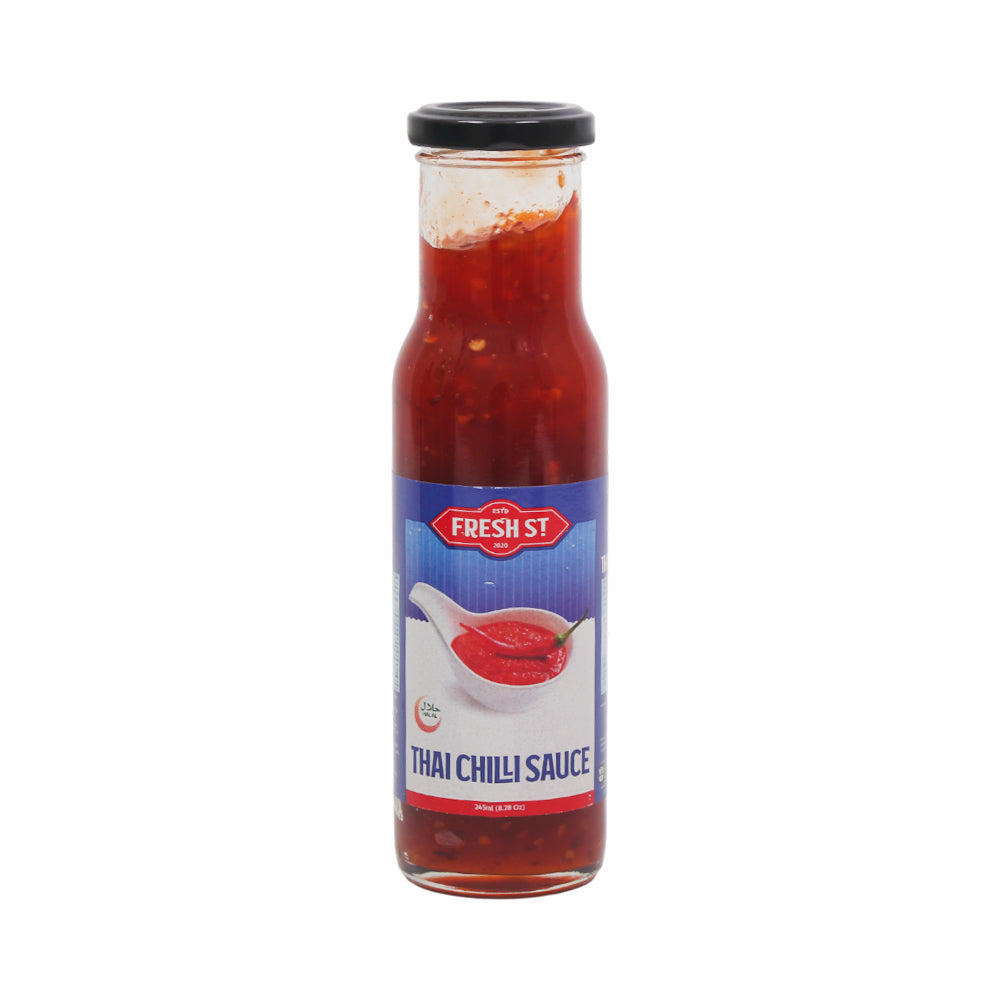 FRESH ST THAI CHILLI SAUCE BOTTLE 245ML