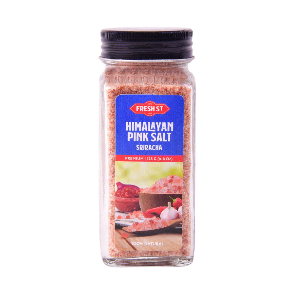 FRESH ST HIMALAYAN PINK SALT SRIRACHA 125GM