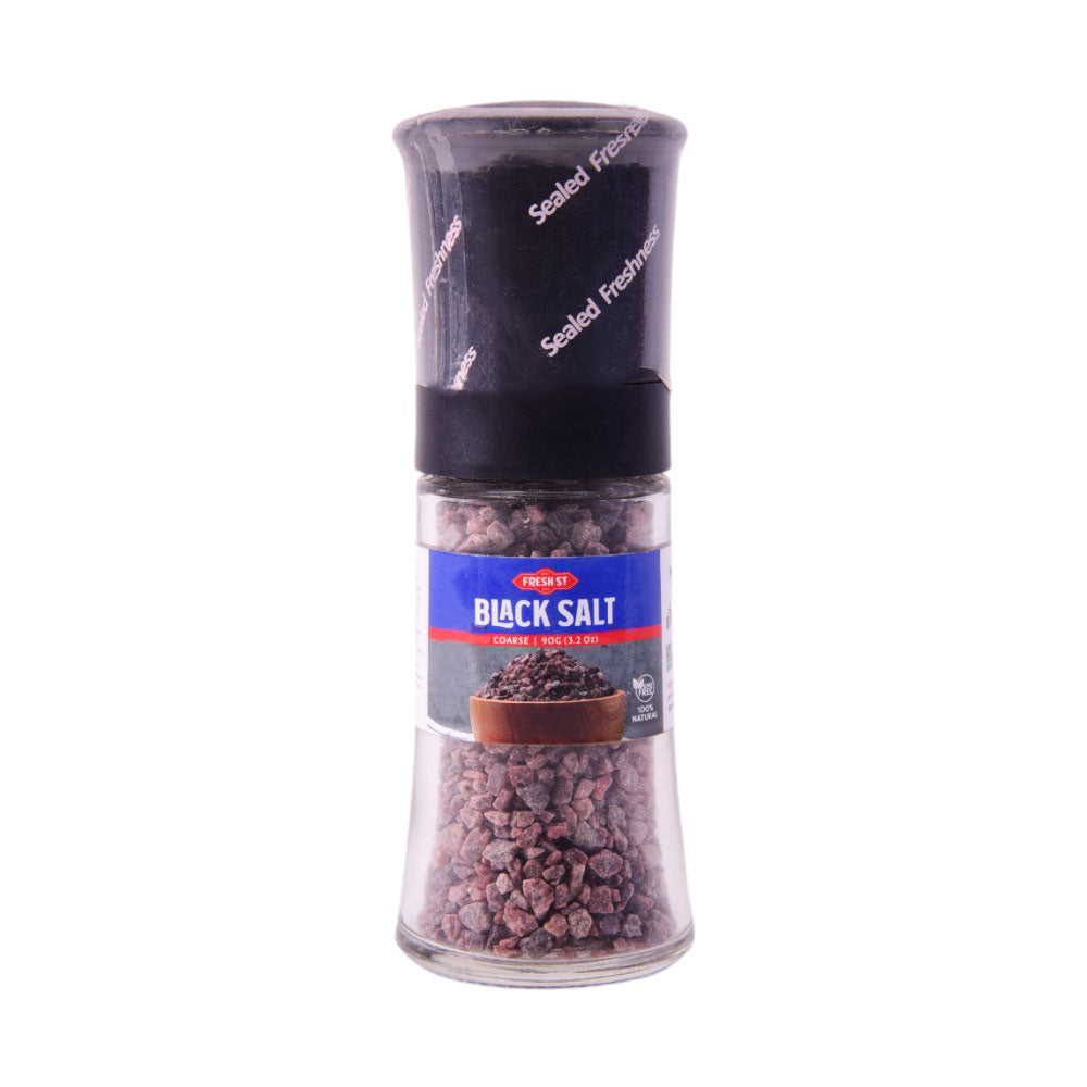FRESH ST BLACK SALT COARSE 90GM