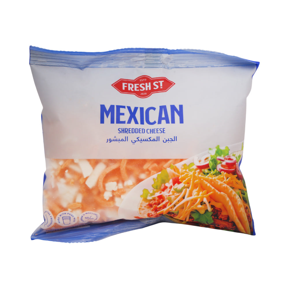 FRESH ST SHREDDED MEXICAN CHEESE 200 GM