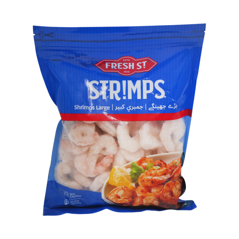 FRESH ST. STRIMPS SHRIMPS LARGE 500 GM