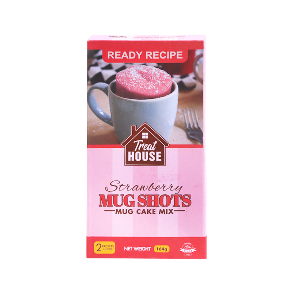 TREAT HOUSE STRAWBERRY MUG CAKE MIX 164 GM