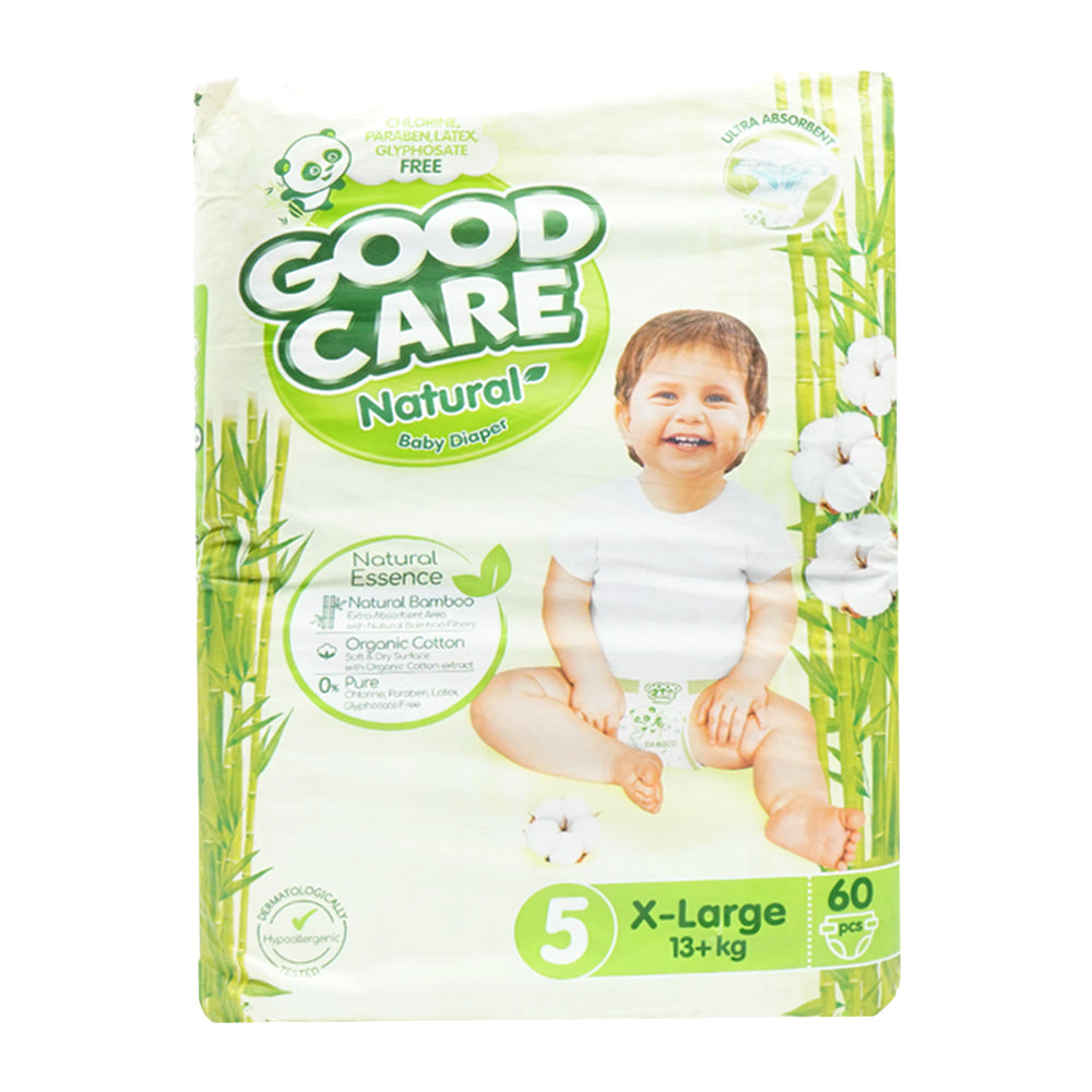 Goodcare GOODCARE NATURAL DIAPER X-LARGE 60 PCS JUMBO – Al-Fatah