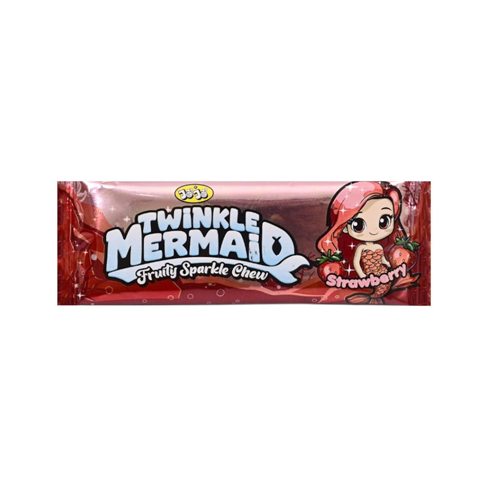 JOJO TWINKLE MARMAID STRAWBERRY CHEW FRUITY SPARKLE 30 GM