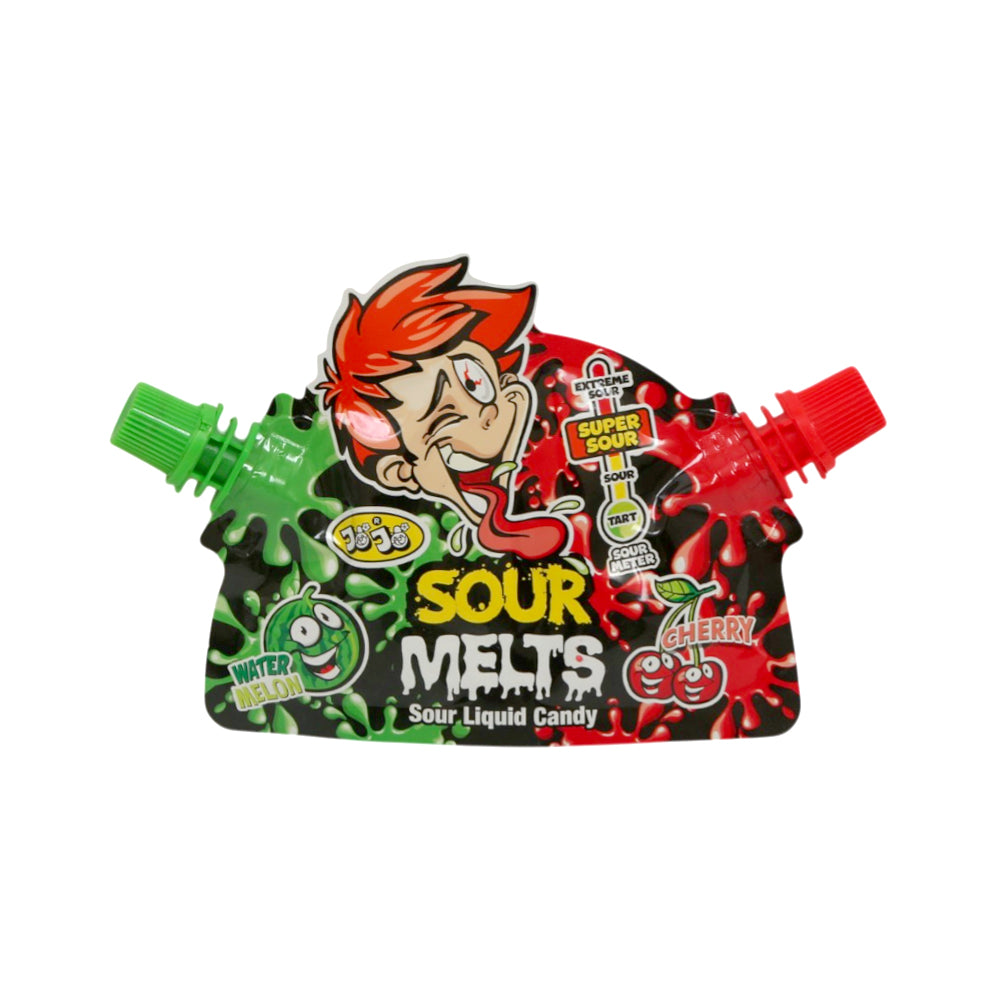SOUR MELTS SOUR LIQUID CANDY WATER MELON+CHERRY