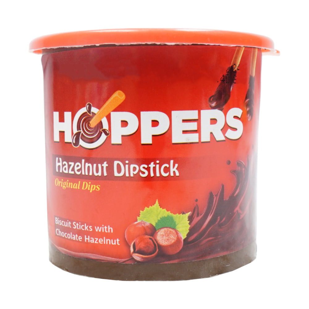 HOPPERS HAZLNUT DIPSTICK BISCUIT 40GM