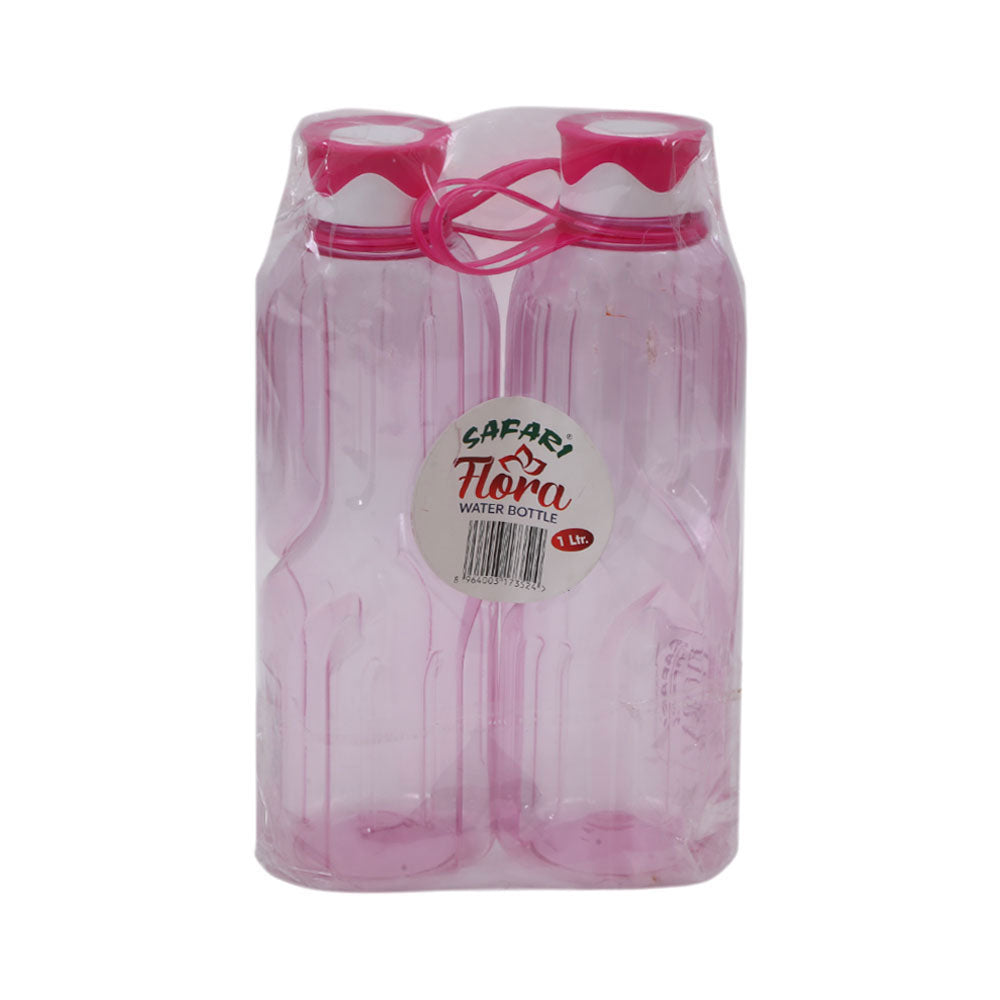 SAFARI WATER BOTTLE 2PC FLORA 1LTR