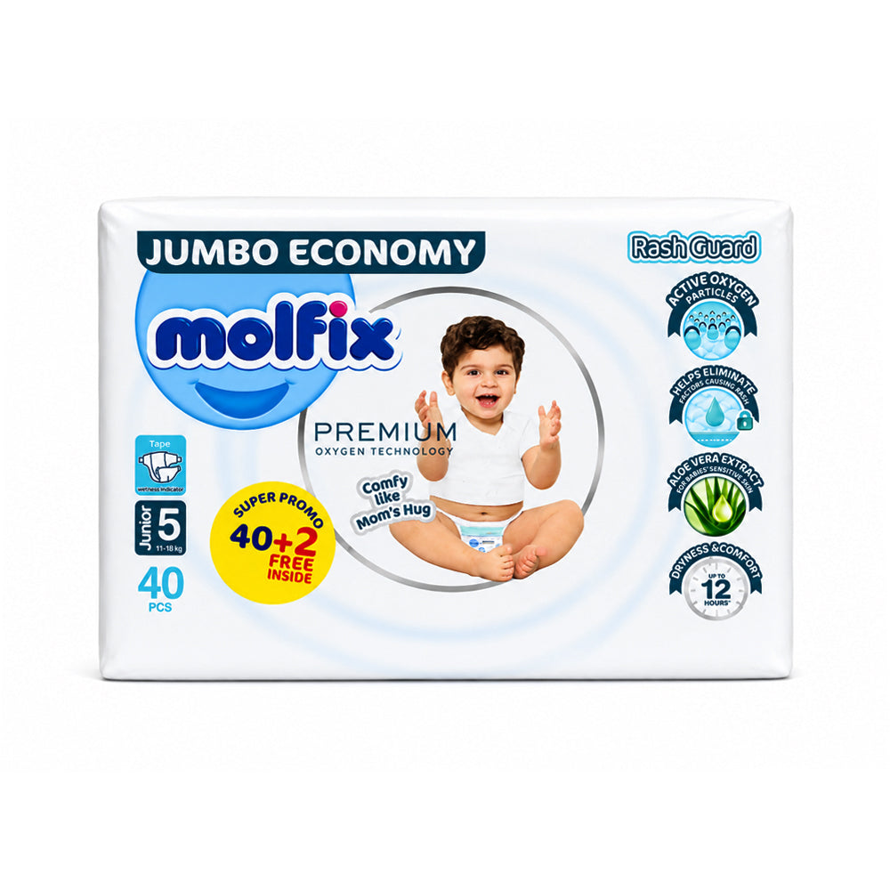 MOLFIX PREMIUM JUNIOR JUMBO 40 PCS 11-18 KG
