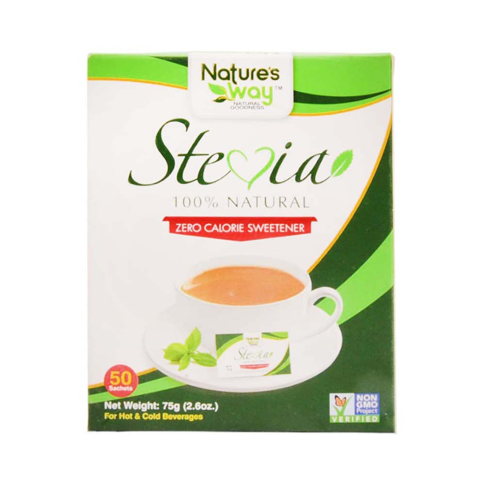 NATURE WAY STEVIA SWEETENER SACHET 50S