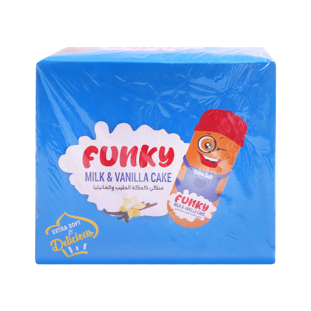 HOPPERS FUNKY CAKE WITH VANILLA FILLING 18GM BOX 15PC