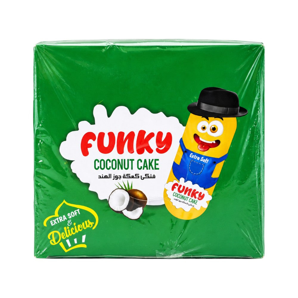 HOPPERS FUNKY CAKE WITH CARAMEL FILLING 18GM BOX 15PC