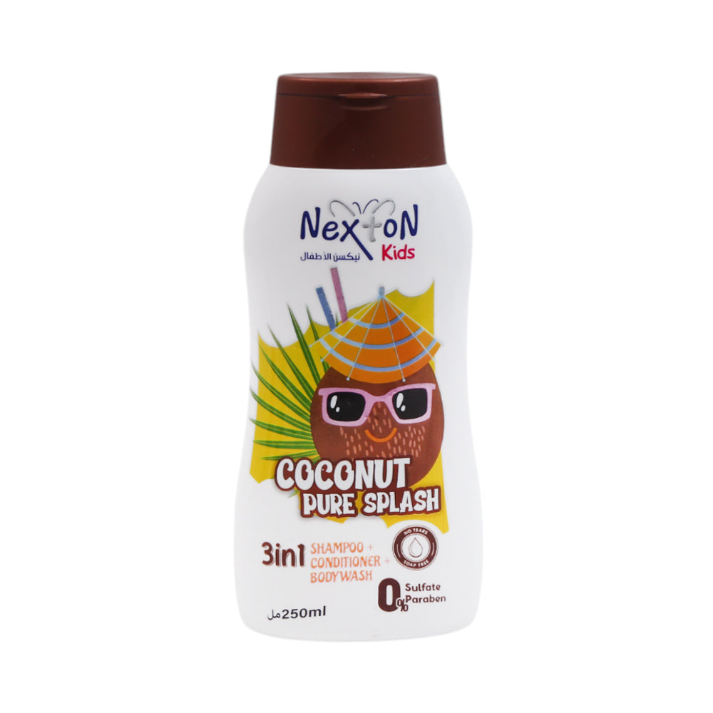 NEXTON KIDS SHAMPOO 3IN1 COCONUT 250ML