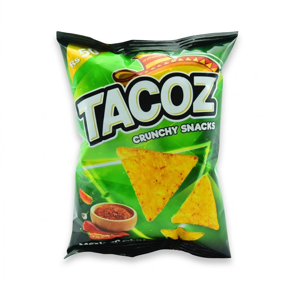 SHAHI TACOZ CRUNCHY SNACKS CHILI 45GM
