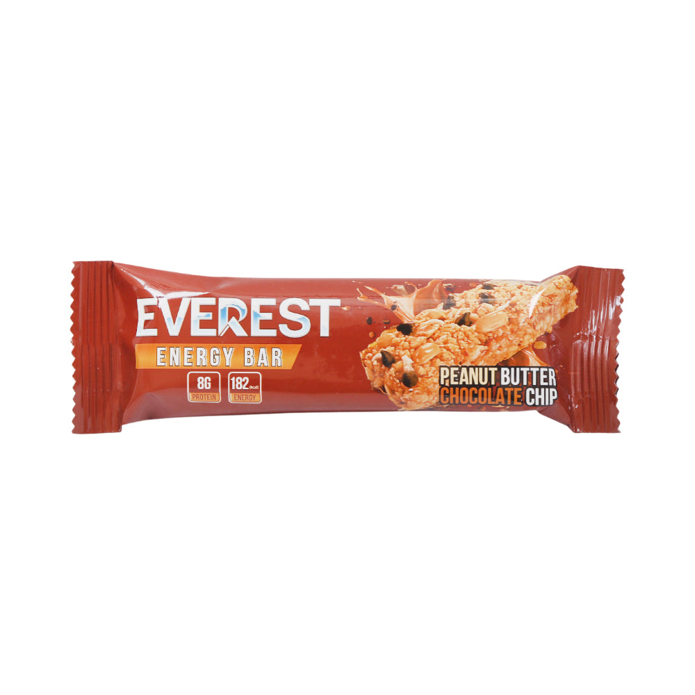 EVEREST ENERGY BAR PEANUT BUTTER CHOCOLATE CHIP 38 GM
