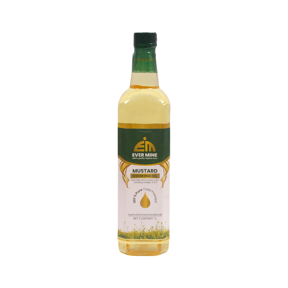 EVERMINE MUSTARD COOKING OIL 1 LTR