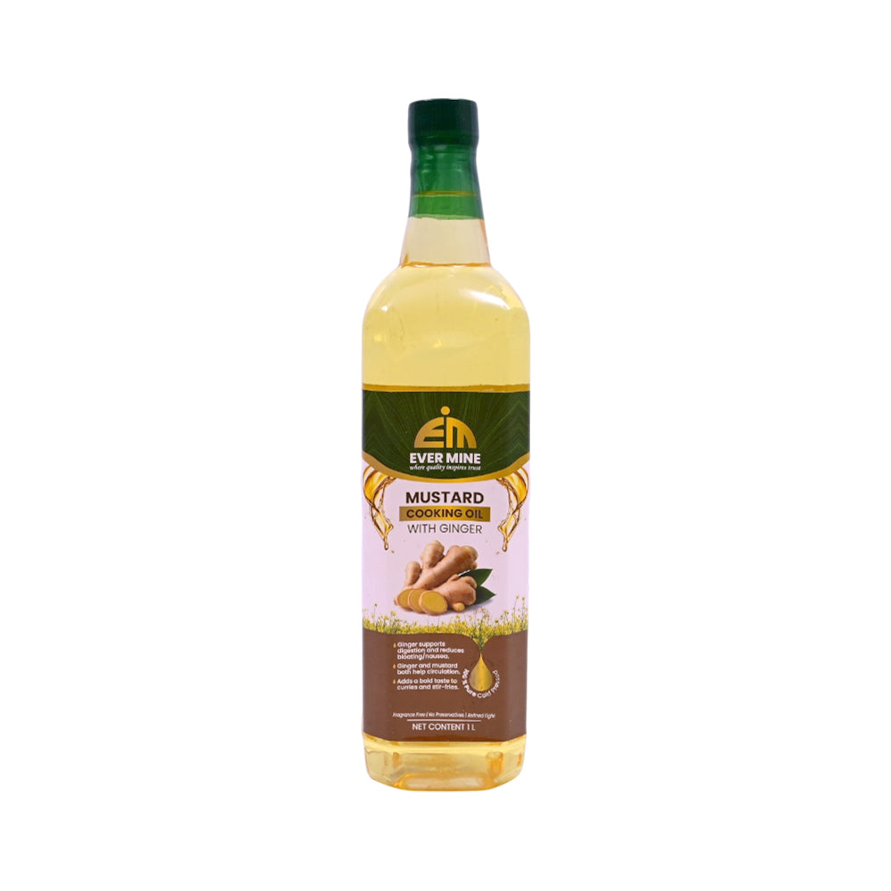 EVERMINE GINGER MUSTARD COOKING OIL 1 LTR