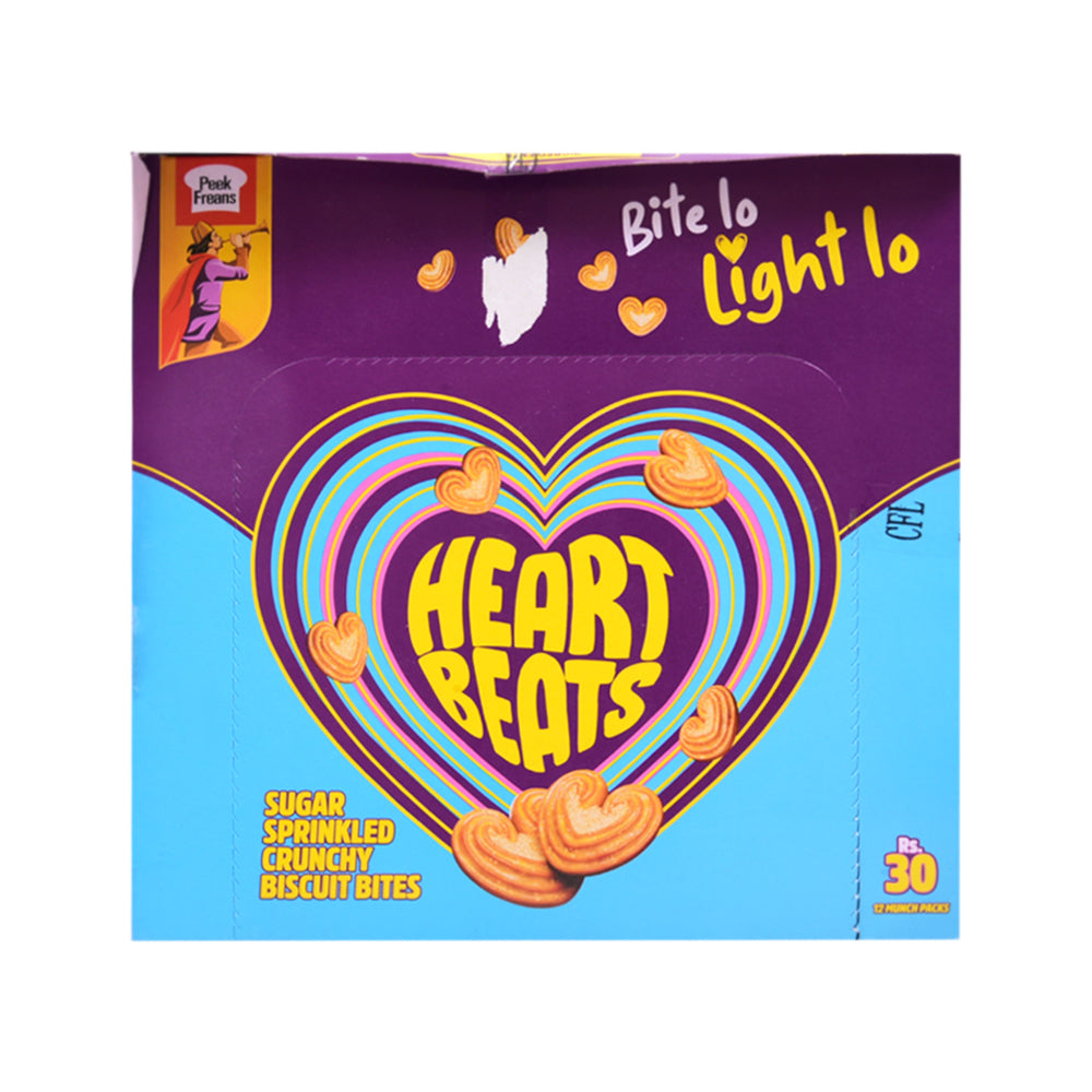PEEK FREANS HEART BEATS BISCUIT 25GM 12PC BOX