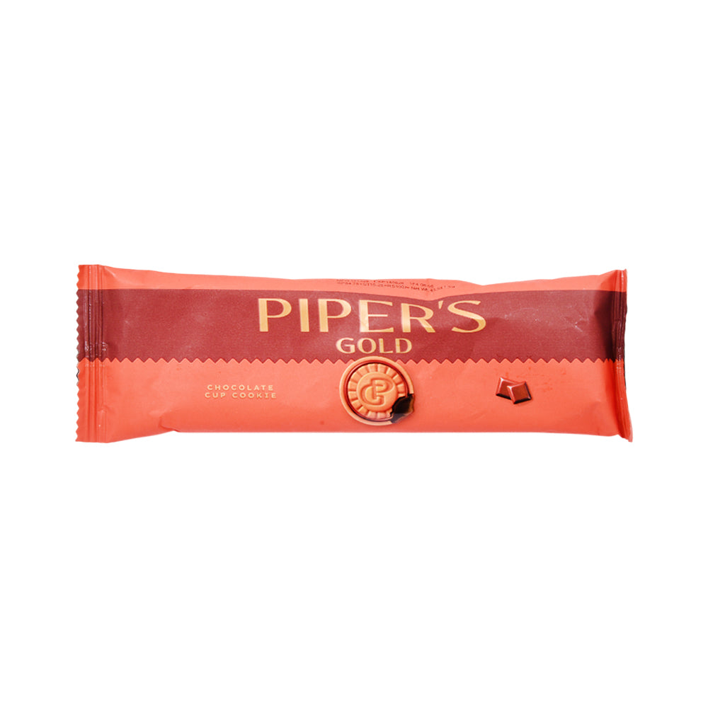 PIPERS GOLD BISCUIT CHOCOLATE CUP HALF ROLL 45 GM