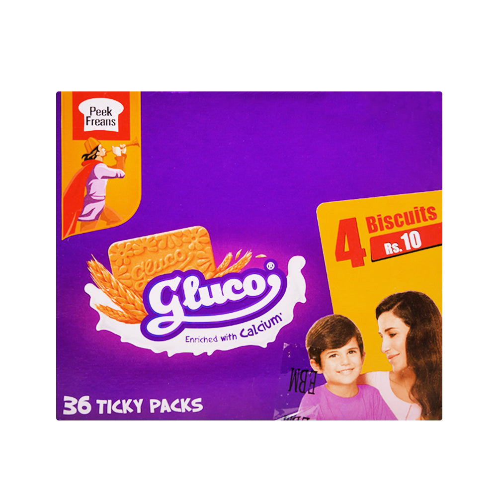 PEAK FREANS GLUCO NEW TP PROMO 19.4 GM BOX 36PC