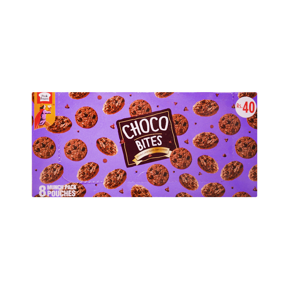 PEEK FREANS CHOCO BITES DOUBLE CHOCOLATE 34.9GM 8PC BOX