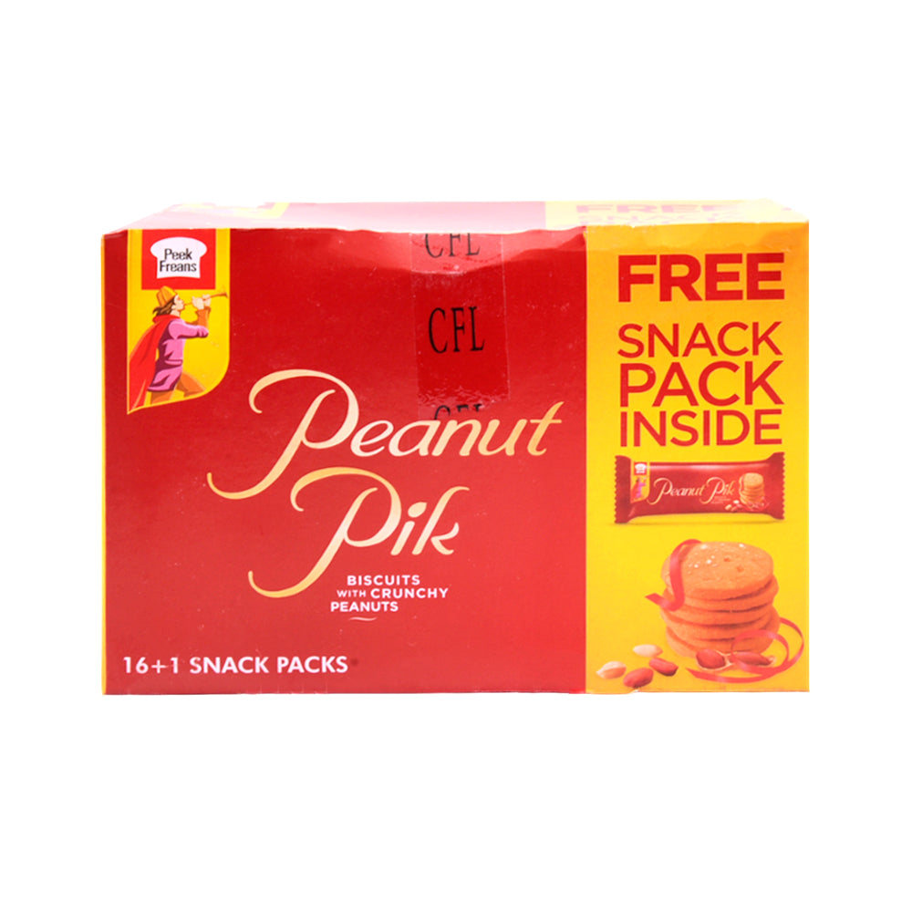 PEEK FREANS PEANUT PIK SNACK PACK 23.7 GM BOX 16PC