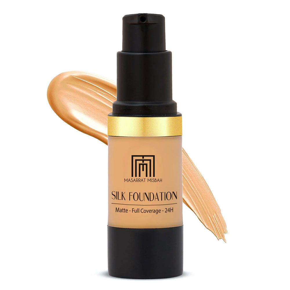 MUSARAT MISSBAH SILK FOUNDATION MOCHA 10 ML