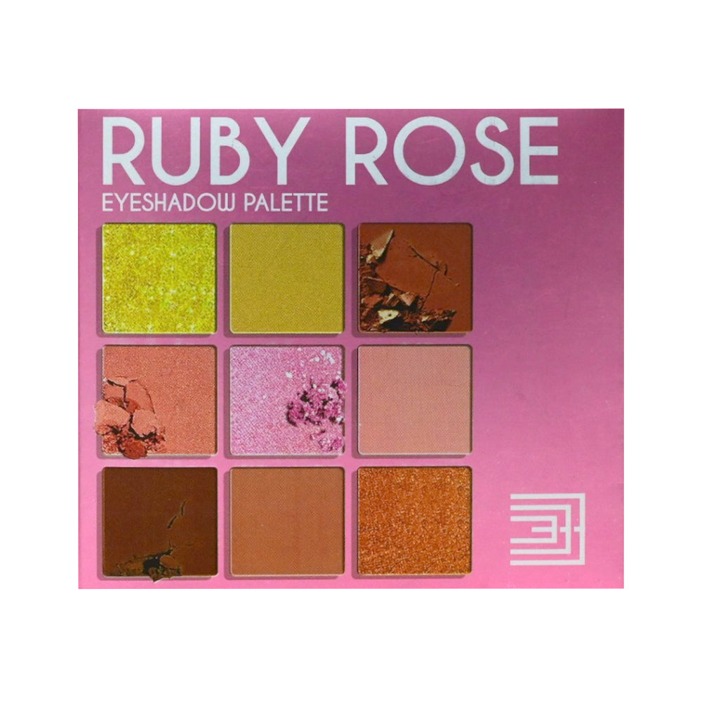 MUSARRAT MISBAH EYE SHADOW PALETTE RUBY ROSE 14 GRAMS