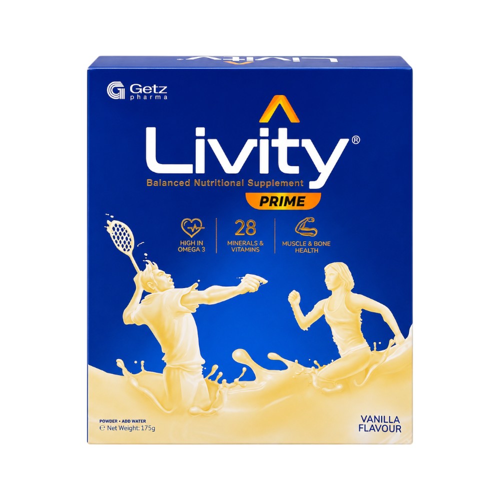 LIVITY MILK POWDER VANILLA 175 GM